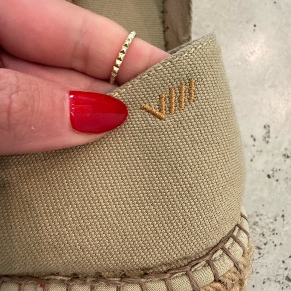 Viscata Rascassa Flat Espadrille Slip On Tan Sand Shoes - Picture 5 of 10